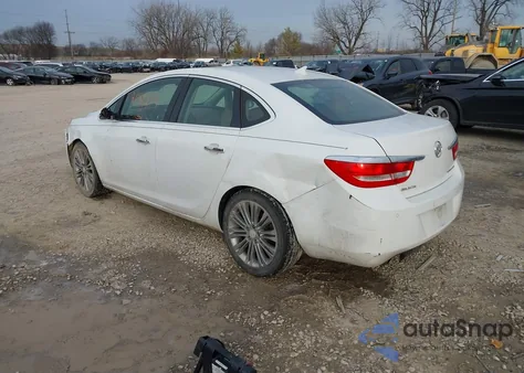 2013 Buick Verano Leather Group from USA, damaged, VIN 1G4PS5SK3D4133446